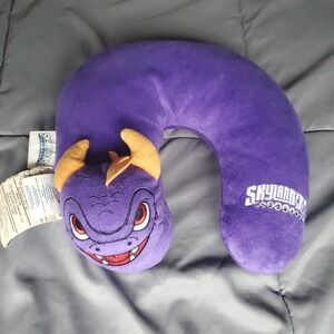 Official Skylanders Neck Pillow Travel Pillow 2014 Nintendo Wii 3DS Switch